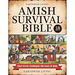 Amish Survival Bible Audiolibro Por Earthwise Living arte de portada