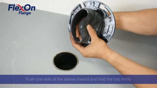 FlexOn 4 Inch Toilet Flange Repair Kit for Home Improvement, No