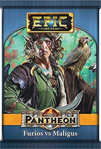White Wizard Games Epic Card Expansion: Pantheon - Furios Vs Maligus
