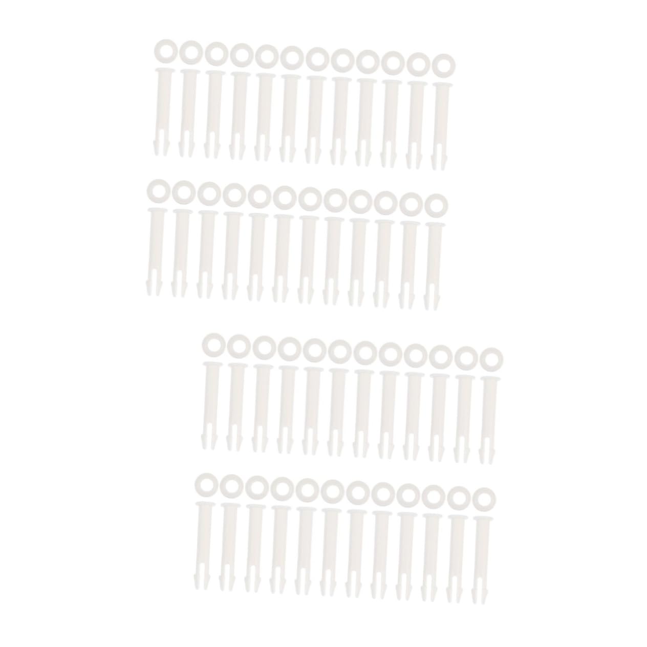 POPETPOP 2 Series Conectores De Piscina De Plástico para Piscina Desmontable Accesorios 24 Piezas X 2