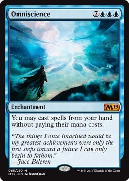 Magic the Gathering - Omniscience - Core Set 2019