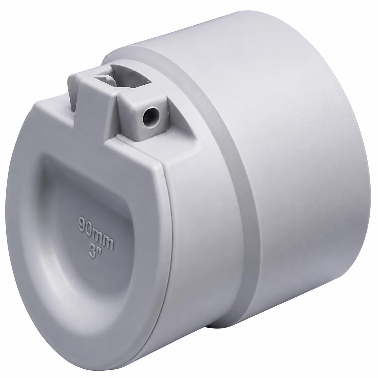 DEHRAN PVC Drain Back Flow Valve 3 Inch (75mm) Heavy Duty Non Return Valve for Water Pipeline-image-4