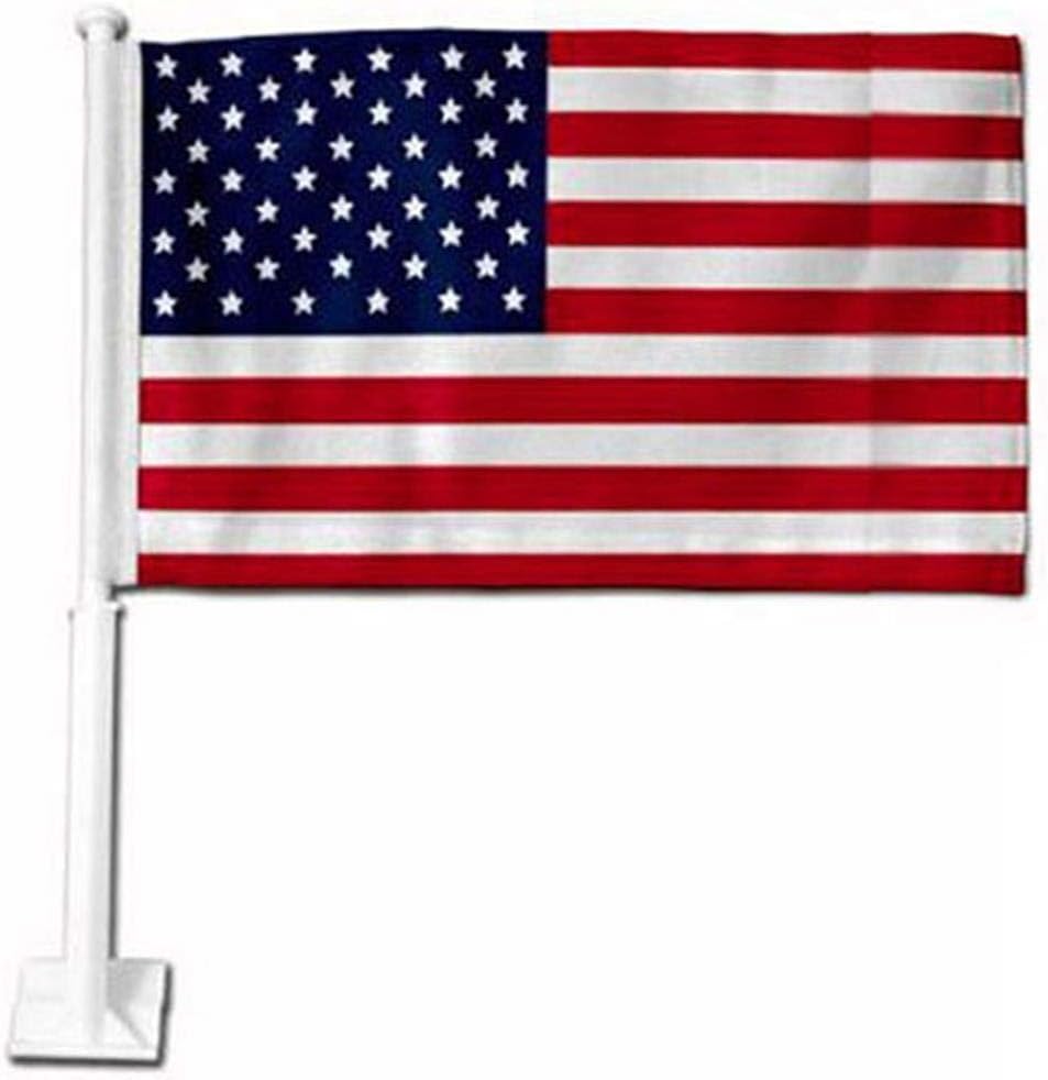 Rico Industries USA Red, White and Blue Car Flag, one size, FGUSA