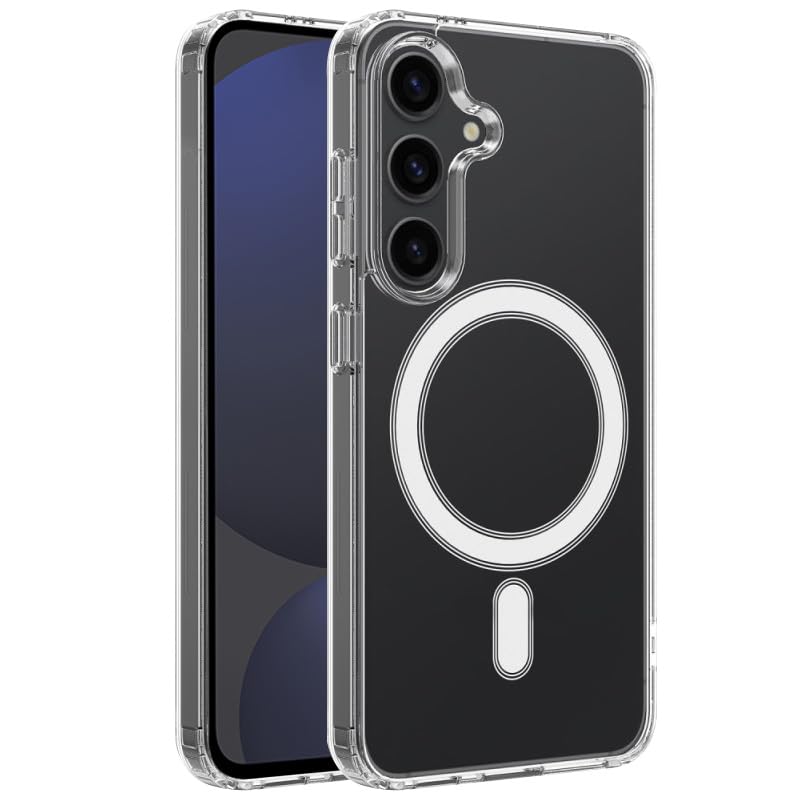 A rtistque Clear Back Cover Case for Samsung Galaxy S24 5G Compatible with MagSafe| Acrylic | Case for Samsung Galaxy S24 5G | Shockproof TPU Protective Design - Transparent (B0D2659QJ1) Amazon Price History, Amazon Price Tracker