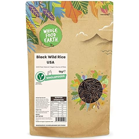 Riz sauvage noir Wholefood Earth 1 kg Cover