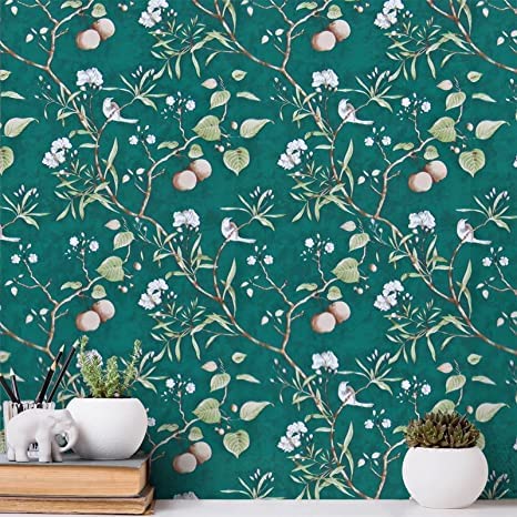 See full amazon price history chart for ELTON DIY Wall Paper PVC Wall Sticker Self Adhesive Waterproof for Living Room Bed Room Furniture Cupboard Make Over Interior Exterior Easily Removable (50 Sq.Ft), Vintage Flower & Bird ELTON DIY Wall Paper PVC Wall Sticker Self Adhesive Waterproof for Living Room Bed Room Furniture Cupboard Make Over Interior Exterior Easily Removable (50 Sq.Ft), Vintage Flower & Bird (B0BXLFD6VQ) Amazon Price History, Amazon Price Tracker
