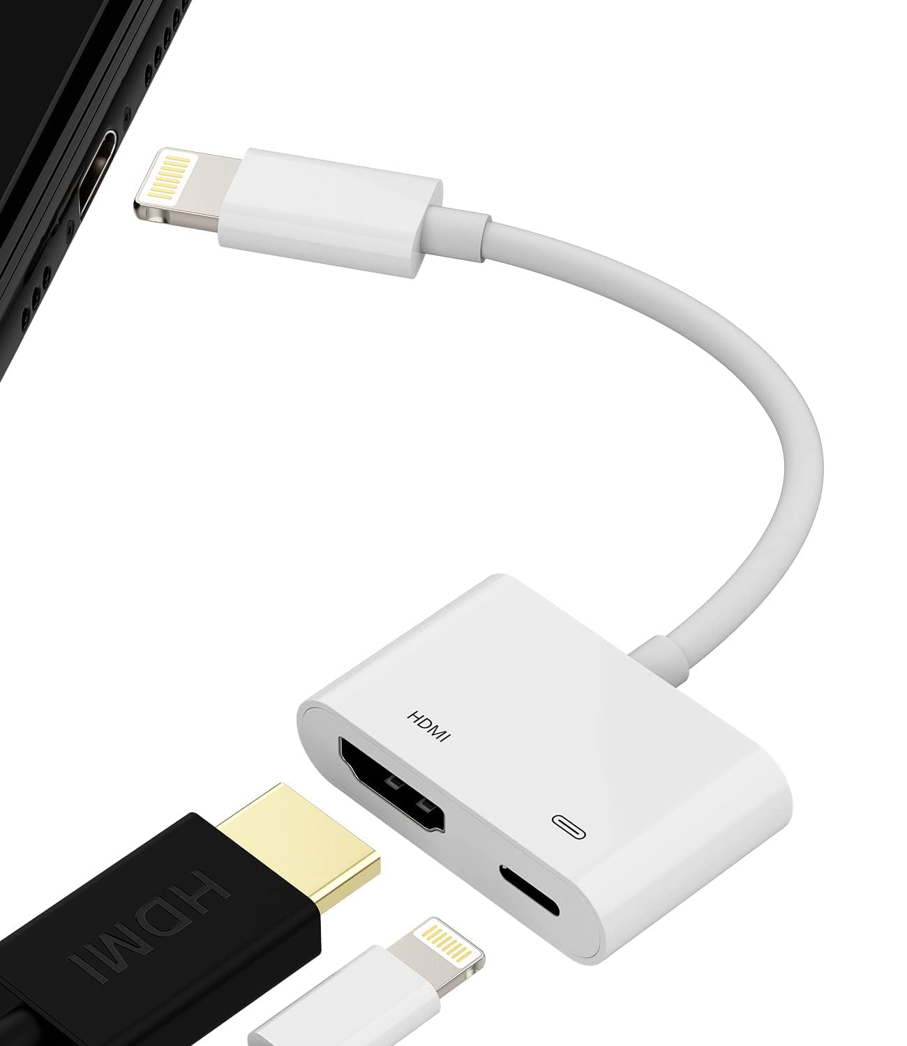 Amazon | iPhone Hdmi変換ケーブル Apple TV アップル ミラーリング