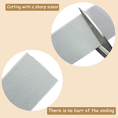 Jesep 2 Inch 20 Yards Knit Elastic Band Mixed Double-Side Twill Woven Elastic Heavy Stretch Elastic Spool For Sewing Pants Waistband, Wigs, Skirts, Craft Diy Projects (Mixed 20 Yards) #TOP6