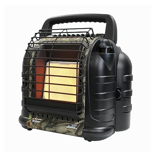 Image of Mr. Heater MH12HB Hunting Buddy Portable Space Heater, Camouflage & Buddy Series Hose Assembly - 10-ft., Model# F273704