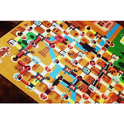 Get On Board: Paris & Rome juego de mesa miniatura 6