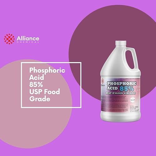Miniatura 2 de Ácido fosfórico 85% - USP Grado Alimenticio - Cubo de 5 galones - Usos Control y Ajuste del PH, Alimentos y Bebidas, Agente Activador, Cuidado