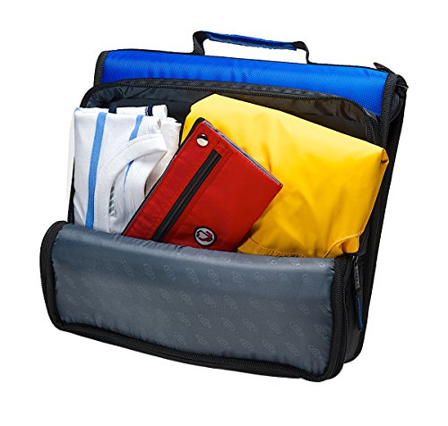 Image of Case-it Universal 2-Inch 3-Ring Zipper Binder, Holds 13 Inch Laptop, Neon Green (LT-007-NeoGrn)