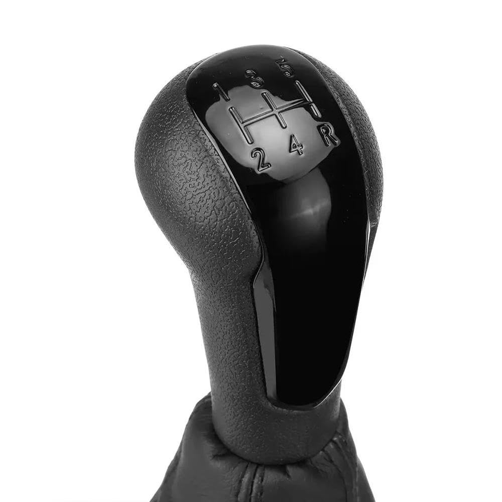 FSOZDBBPL Automotive Parts 5-Speed for Chevrolet for Spark Gear Shift Lever with Leg Guard Boot Cover(Black)