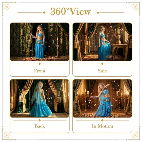 Disfraz de Genio para Niñas Fairycece Talla 14-16 miniatura 3