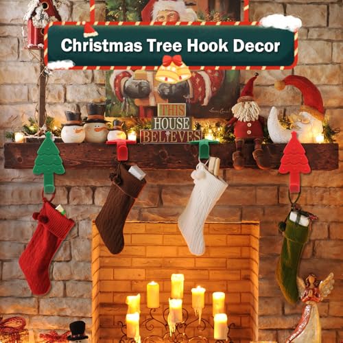 Kenburg Christmas Stocking Holders for Mantle - Image 6