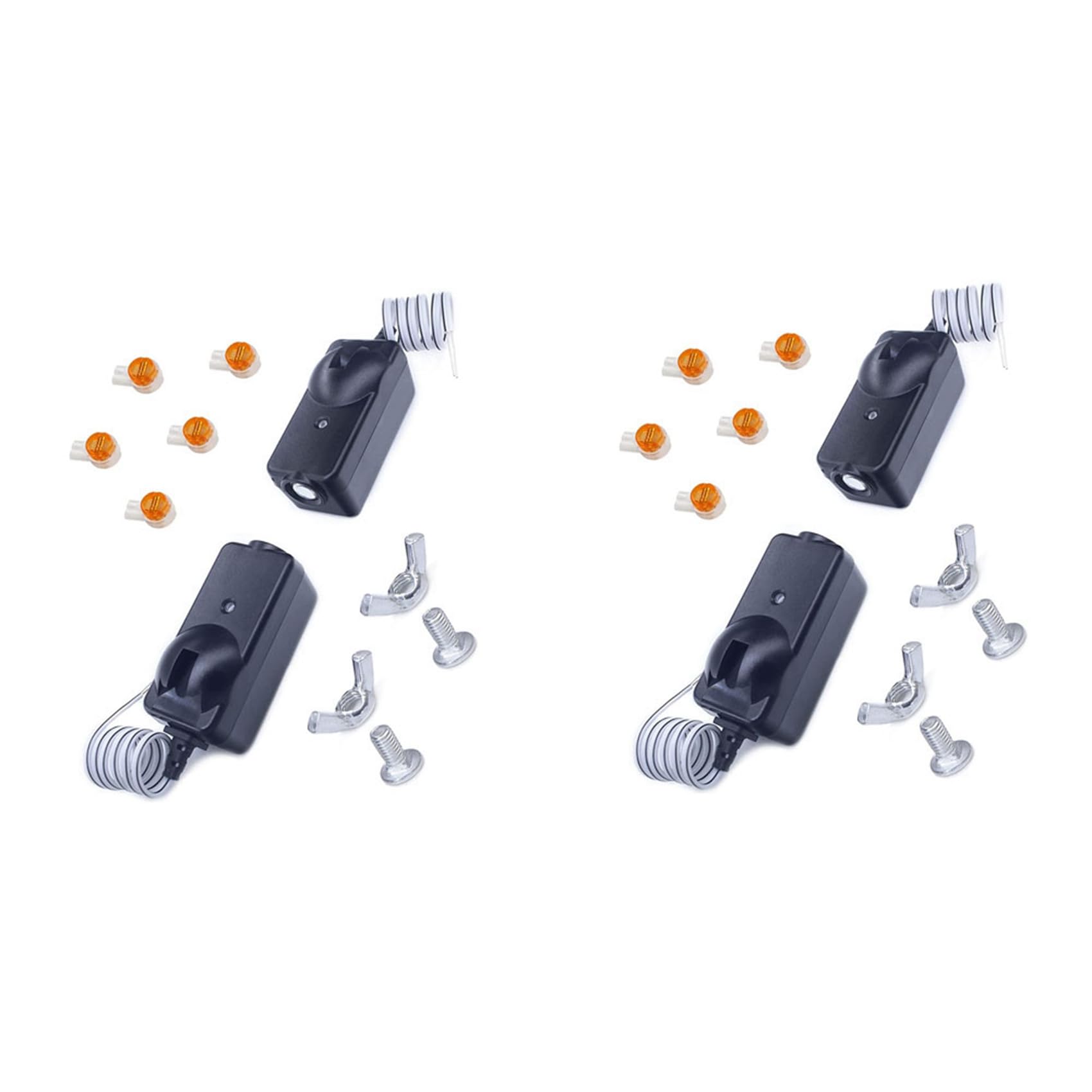Ctrlzs 4X Garage Door Sensor Replacement Safety Sensor Beam Eyes For 41A5034 Opener Parts