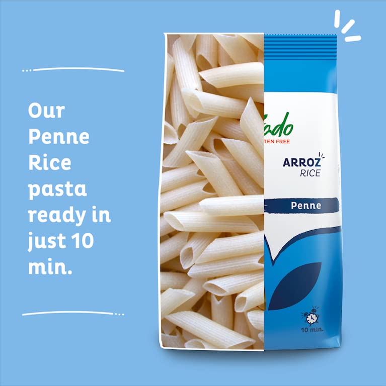 Miniatura 8 de El Dorado Gluten Free Pasta, maíz, arroz y arroz integral, vegano, granos antiguos de alto valor nutricional, Kosher, gran fuente de proteínas,