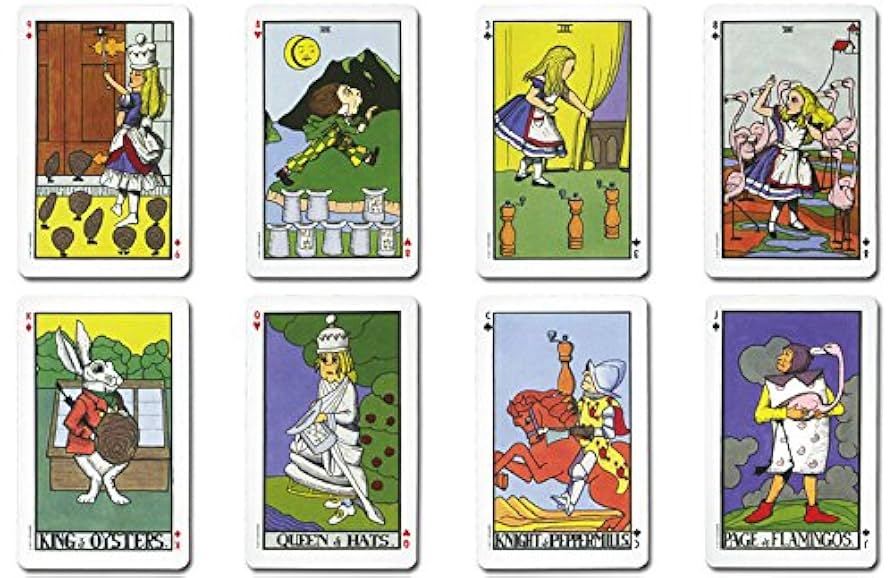 ワンダーランドタロット初版 カードは未開封 不思議の国のアリス