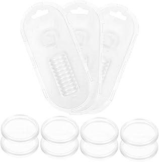 VILLCASE 44 Peças Fichário Fivela Professor Planejador Discos De Ligação De Disco Anéis De Encadernação Livro Fichário Discos De Expansão Discbound Álbum De Fotos Anéis De Fotos Álbum De