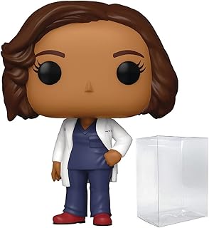 POP Grey's Anatomy - Dr. Miranda Bailey Funko Vinyl Figure (Bundled with Compatible Box Protector Case), Multicolored, 3.75 inches