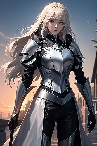 AI美し過ぎる女性騎士グラビア