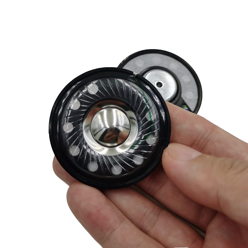 ELFINEAR 50mm 2Speaker Drivers -1 Pair(2Pcs) Headphones Speaker Driver Replacement