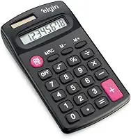 Calculadora de Bolso 8 Dígitos CB 1485 Preta Elgin