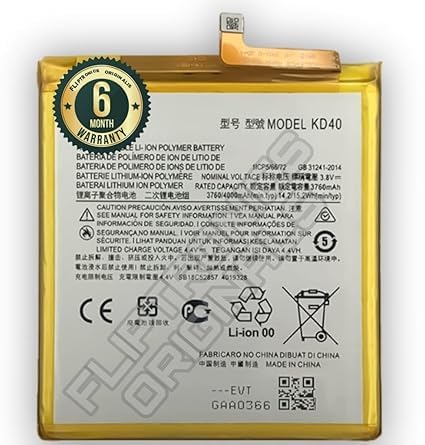 Image of KD40 Battery for Motorola G8 Plus XT2019 XT2019-2 SB18C52857 Battery with 6 Month Warranty**** (X348)