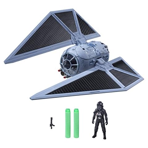 Star Wars Rogue One Tie-Striker Vehicle with Figure Cover