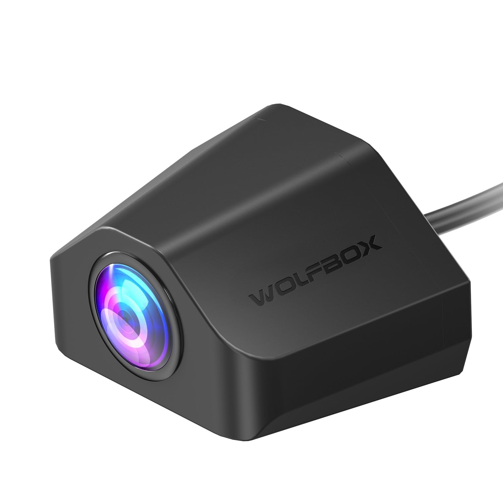 WOLFBOX Caméra arrière 2,5 K HDR IP67, câble fileté de 10,1 m, G900 PRO/TriPro | Pour G900 PRO/TriPro version filetée uniquement, caméra HDR 2,5K, câble fileté 6 broches de 10,1 m, IP67