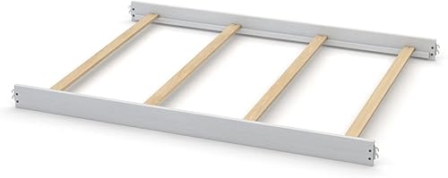 Miniatura 18 de Kit de conversión de tamaño completo, rieles de cama para cunas convertibles Evolur para bebé, riel de madera maciza, riel de cama para niños y Gris