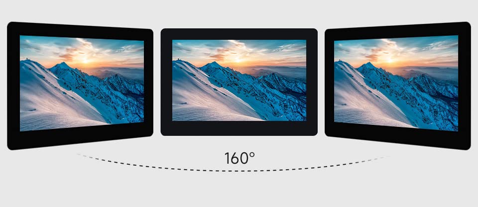 Image of waveshare 5inch DSI Display 800 x 480, IPS Screen, 160Viewing Angle, Compatible with Raspberry Pi 4B /3B+ /3A+ /3B /2B /B+ /A+, Compute Module3 /3+ /Compute Module 4 (No Touch)