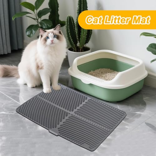 Tapis pour bac à litière imperméable - Accessoires chaton et chat domestique - 7