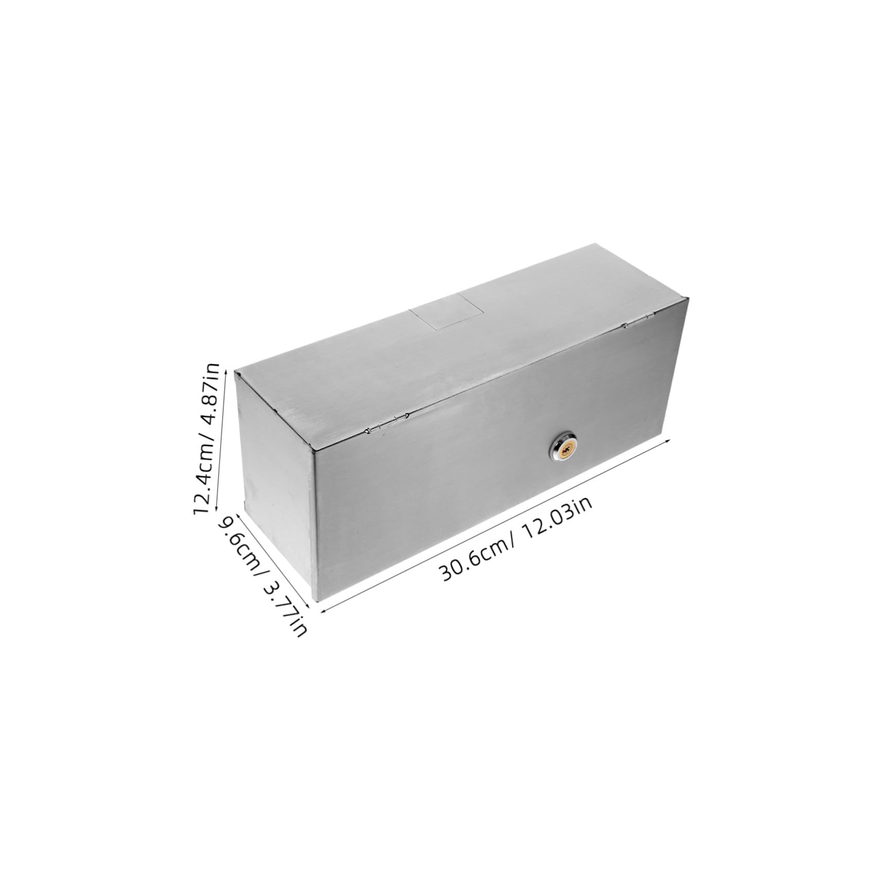 Kisangel Protector Antirrobo Para Enchufe Tipo 86 Acero Inoxidable Caja De Salida Eléctrica Metálica Seguridad Para Interruptores Pared Hogares Oficinas 1 Unidad Resistente