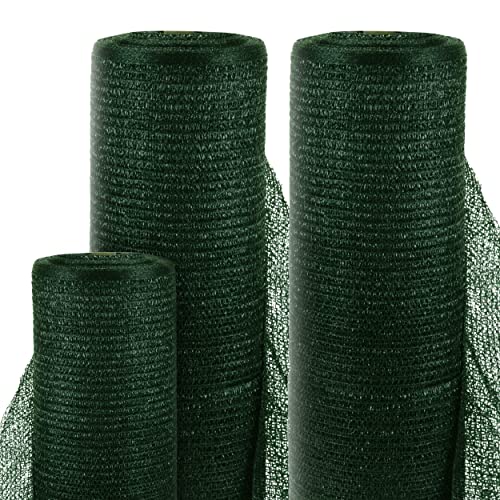 GARDENIX Zaunblende Sichtschutz 1,2 X 10 M | Grün, 95% Schattierung | Mit Kabelbindern | Für Gartenzaun, Balkon, Terrasse