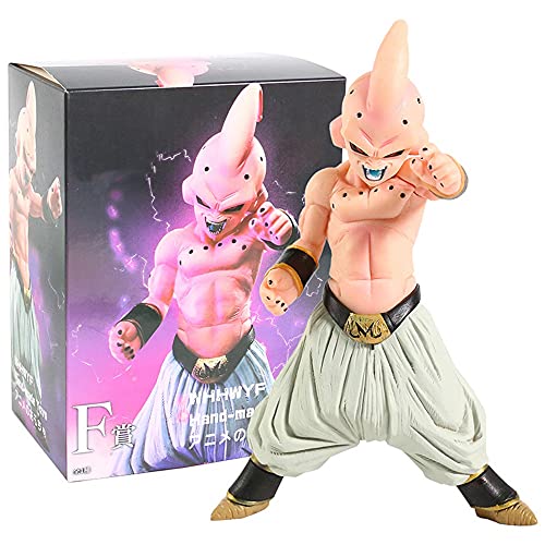FUXIANG 18cm Anime Dragon Ball Figure Malath Majin Buu Boo PVC Cadeau de poupée de poupée Figurine de modèle d'action (encadré)