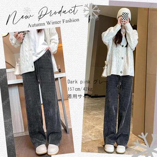 Kayiyasu ワイドパンツ レディース 裏起毛パンツ の商品画像 2