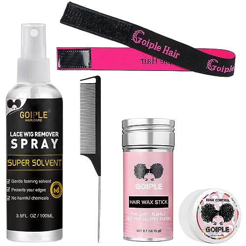Tape in Extension Remover Hair Glue Remover, 3.5OZ Fast Acting Remover Spray Hair Glue Hair Extensions Remover Wig Glue Remover, Tape in Hair Extensions Adhesive Remover, Removes Hair Glue, Wig Tape