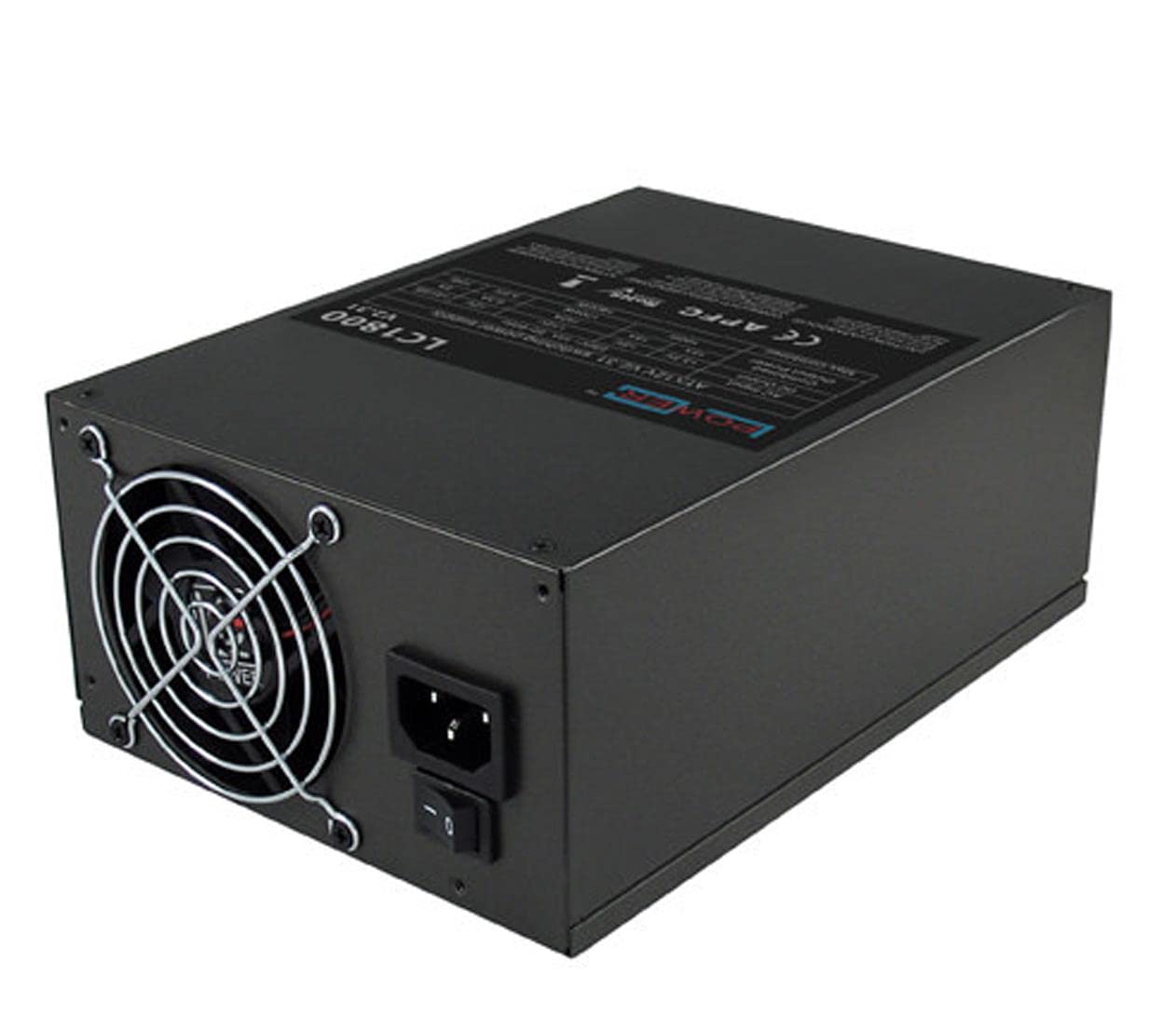 LC-Power LC1800 V2.31 - Mining Edition Unidad de - Fuente de alimentación (1800 W, Activo, 100 W, 1704 W, 100 W, 15 A)