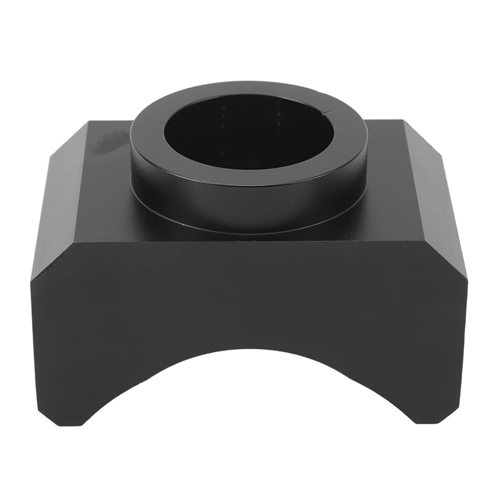 Jack Axle Adapter, Billet Aluminum Lifting Saddle, Hydraulic Jack Adapter for Garage and Trails, Lifting Axle Saddle Axle Adapter for Garages, Farms, Ranches,Buggies (Black)