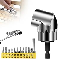 Vista 8 de Adaptador de ángulo recto de 105 grados para taladro, 2025 nueva extensión de broca de cabeza angular derecha para destornillador eléctrico