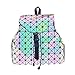 HotOne Luminous Geometric Purse and Handbag Holographic Purse Reflective Purse Fashion Backpacks (Backpack3122 only)