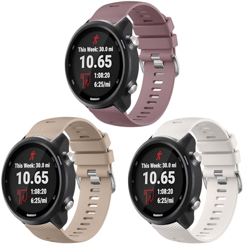 Correa para Garmin Forerunner 245/645 20mm silicona miniatura 1