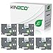 Produktbild Kineco 5 Schriftbänder kompatibel für Brother TZE-231 12mm/8m - Schwarz auf Weiß P-Touch 1000 1010 1080 1090 1200 1200P 1230PC 1250 1280 1290 1750 1800 1850 200 220 2400 2450 2460 2470 2480 300 310