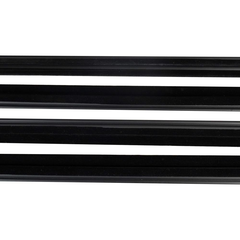 Pasuje do Toyota RAV4 2006-2008 75710-0R020 4 szt. Uszczelka okna samochodu Sweep formowanie filce na zewnątrz formowanie okna samochodów tapicerka okienna