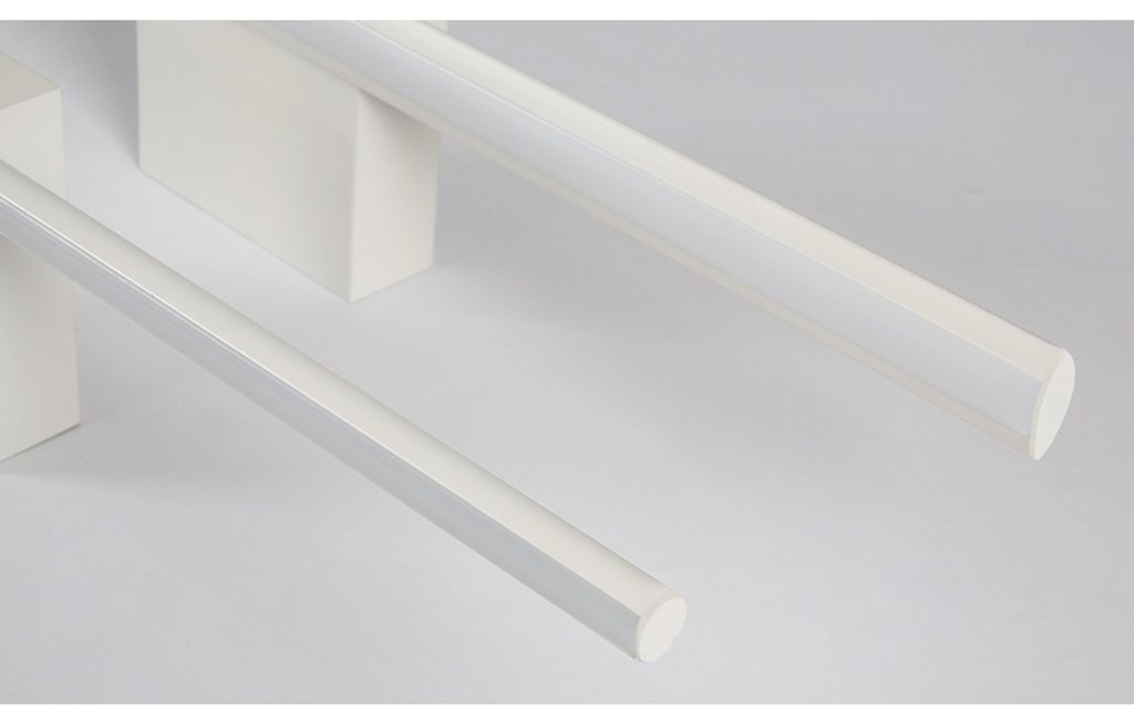Lámparas de Espejo de baño Espejo de luz Delantera Espejo de luz Delantera Luces de Maquillaje de led Blanco Luz de tocador de baño Iluminación de Pared Impermeable antiniebla/Tubo Redondo
