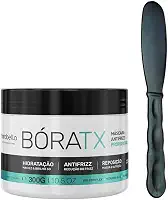 Máscara Capilar Borabella Bóratx 300g - Tratamento Cabelo, Botox, Hidratação Profunda e Brilho de Salão, Anti-Frizz