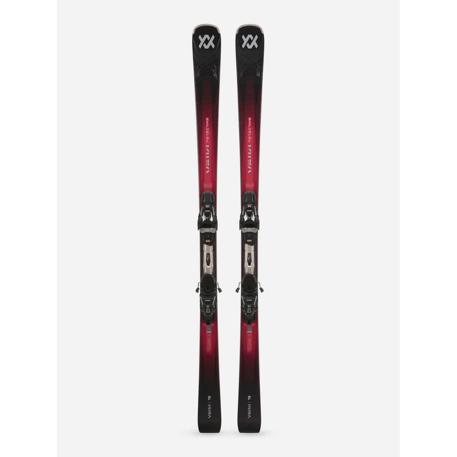 Volkl - Pacchetto sci Peregrine 72 Blk + fissaggi Rmotion-t 12 uomo nero - uomo - taglia 178 - nero