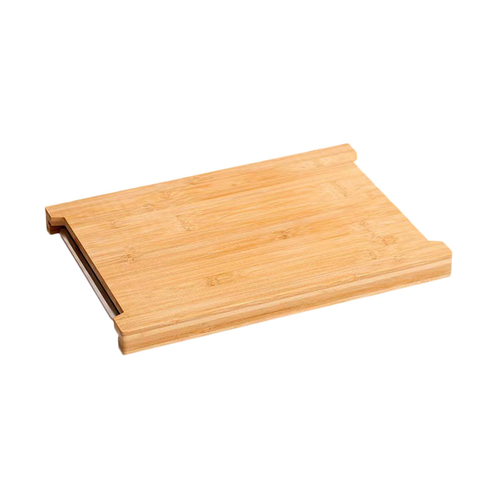 Qisuw User Friendly Kitchen Board with 2 Practical Storage Space Chopping Board for Home Cooks Kitchen Storage Cutting