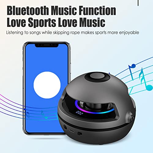 Máquina de pular corda inteligente, máquina de pular de corda ajustável de 1 a 10 níveis | Ajuste de